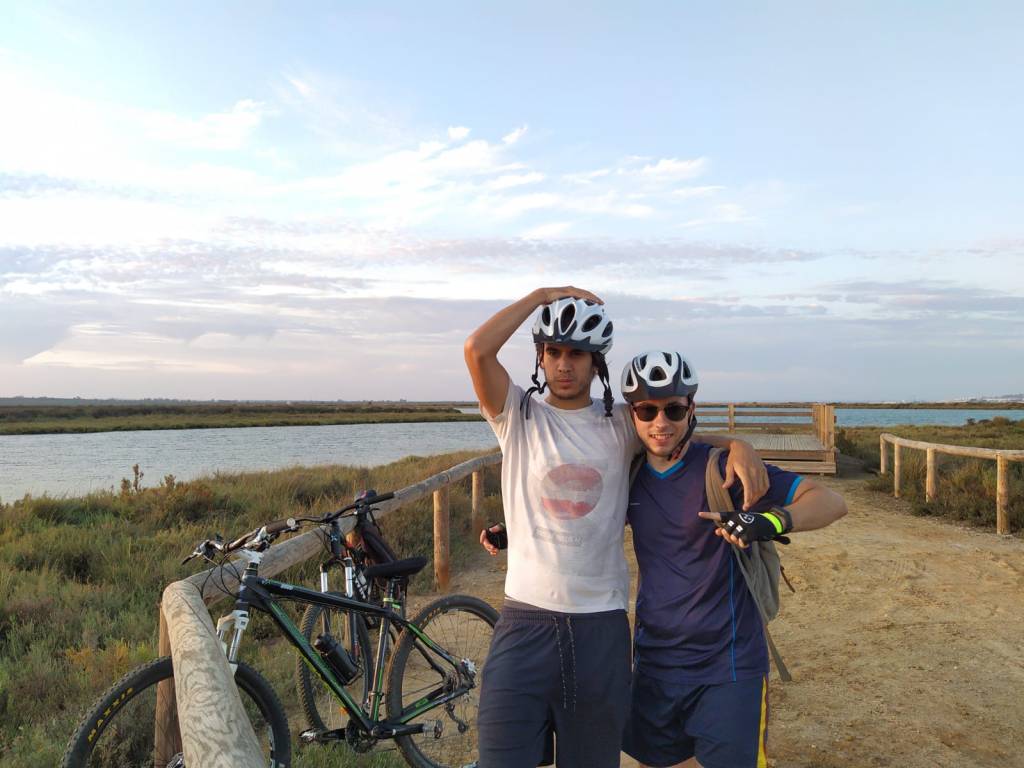 Víctor y Ángel, estudiantes de Ingeniería Informática de la Universidad de Huelva